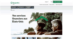 Desktop Screenshot of desjardinsbank.com